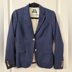 J.Crew Navy Blazer “Schoolboy” Fit